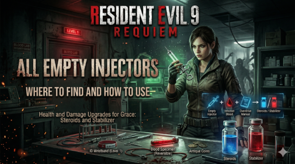 Resident Evil 9 Requiem: All Empty Syringes — Where to Find Them and How to Use Them