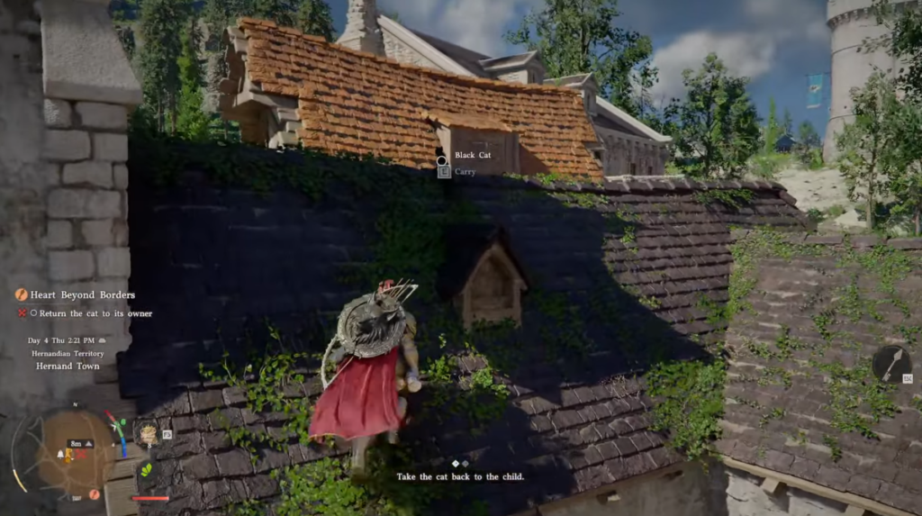 Кратос карабкается по скале в Хельхейме God of War