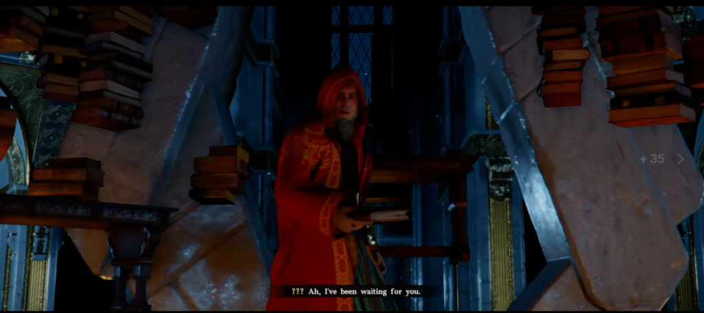 Кратос сражается с троллем на деревянном мосту