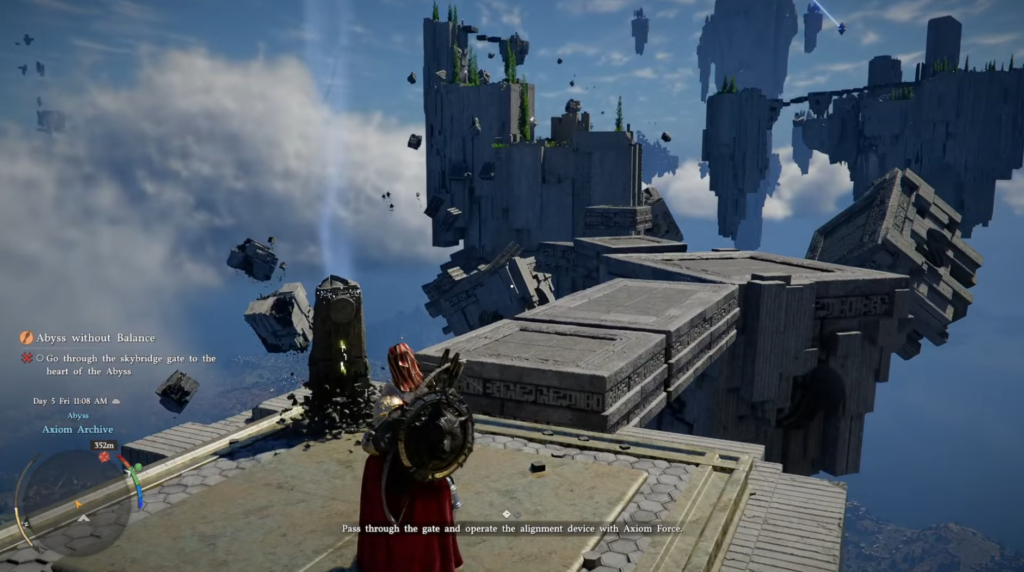 Кратос из God of War поднимает бревно в воде