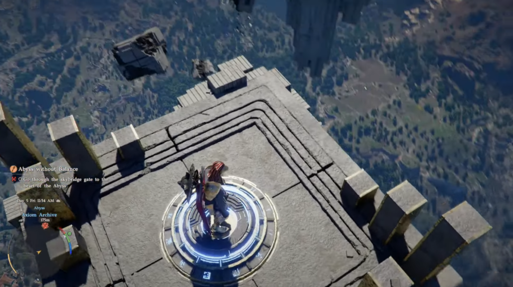 Ледяной воин появляется в тумане на палубе