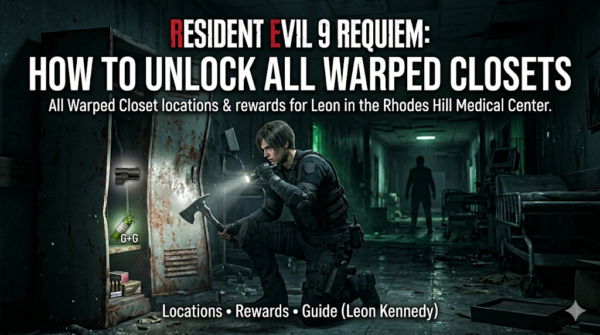Resident Evil 9 Requiem: How to unlock all the Warped Closets