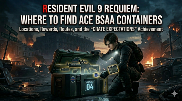 Resident Evil 9 Requiem: All BSAA Containers (Where to Find Them and How to Open Them)