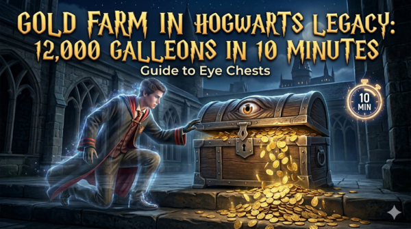 How to Make Gold Fast in Hogwarts Legacy: 12,000 Galleons in 10 Minutes (Beginner’s Guide)