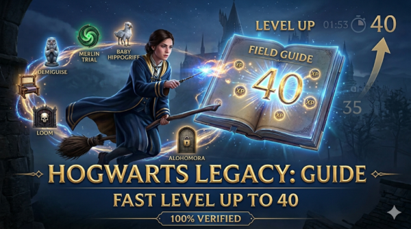 Hogwarts Legacy: A Complete Guide to Leveling Up to Level 40