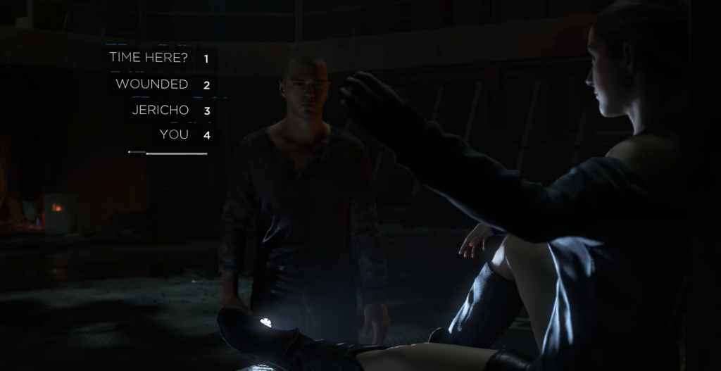Detroit Become Human dialogue choices with Jericho and woman
