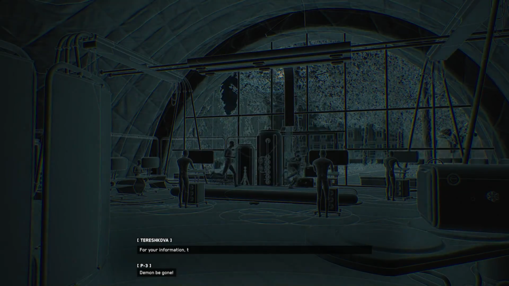 People working at computers in lab