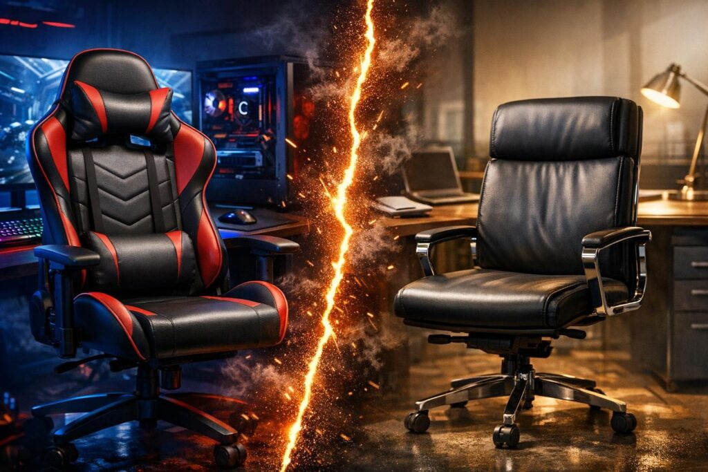 Gaming vs. office chairs